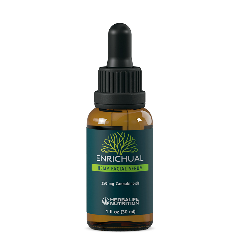 Enrichual Hemp Facial Serum: 250 mg cannabinoids