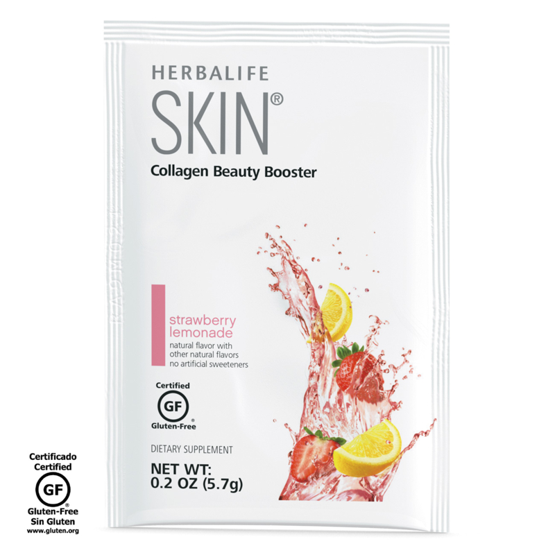 Herbalife SKIN® Collagen Beauty Booster: Strawberry Lemonade 100 Packets