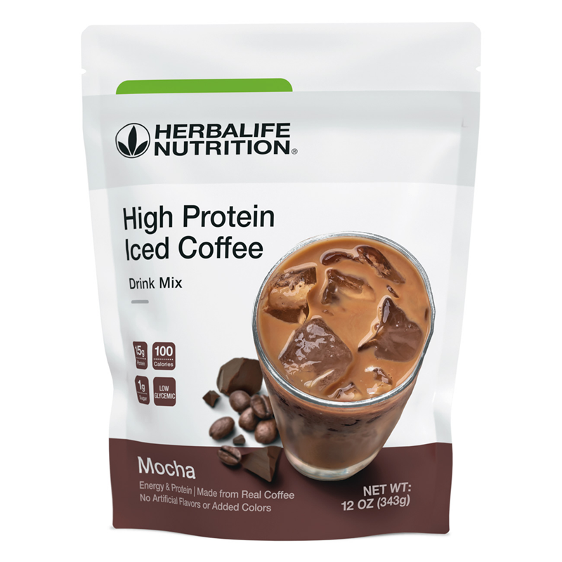 High Protein Iced Coffee: Mocha