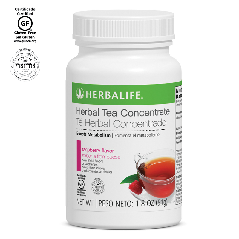 Té Herbal Concentrado: Frambuesa 1.8 Oz.