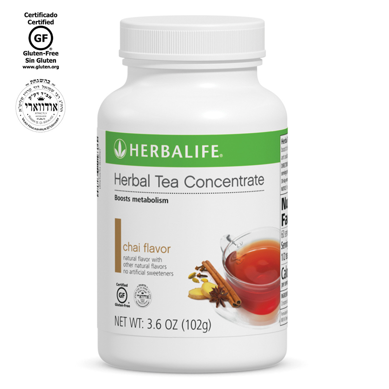 Té Herbal Concentrado: Chai con Ingredientes no Transgénicos 3.6 Oz.