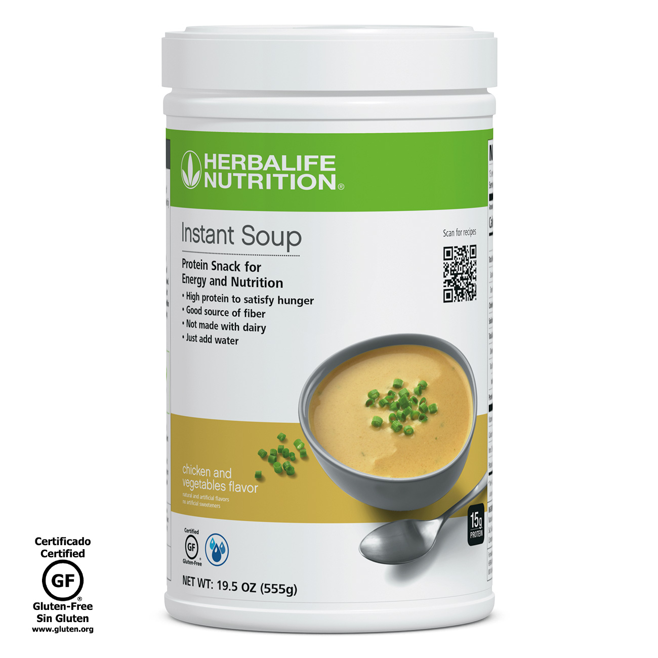 Instant Soup: Chicken and Vegetable US rendering