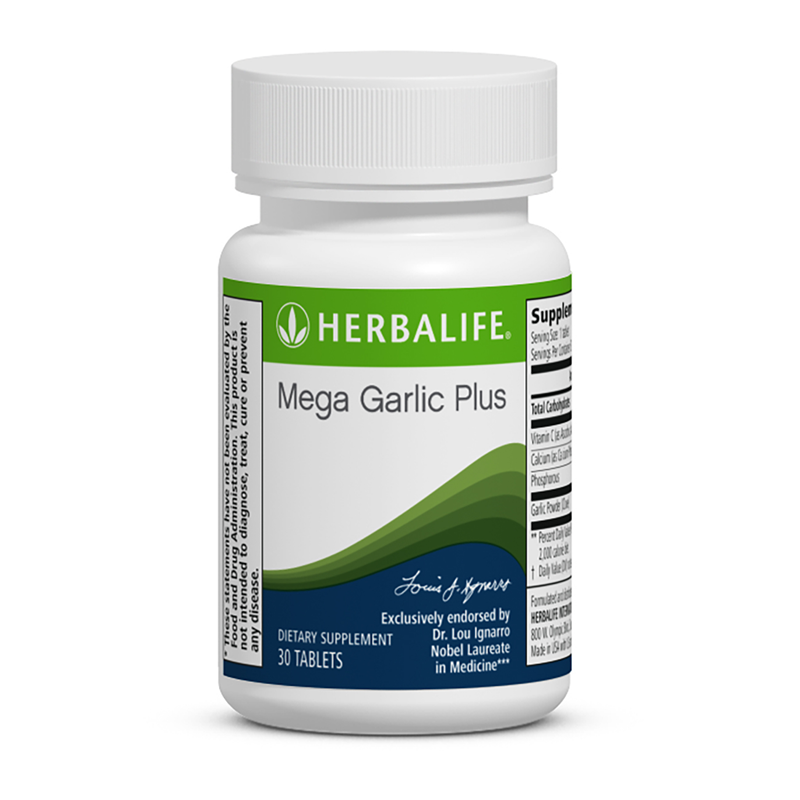 Mega Garlic Plus: 30 Tabletas