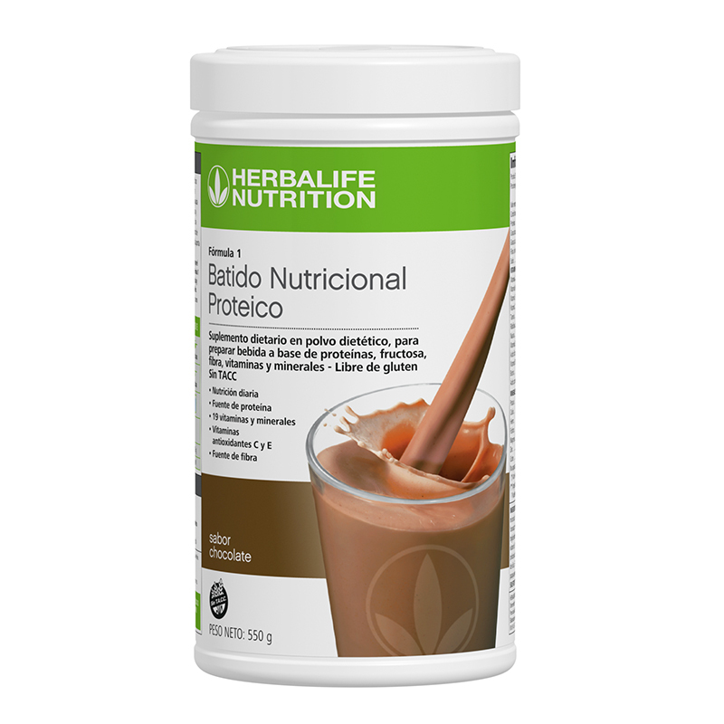 Batido nutricional proteico Fórmula 1 sabor chocolate