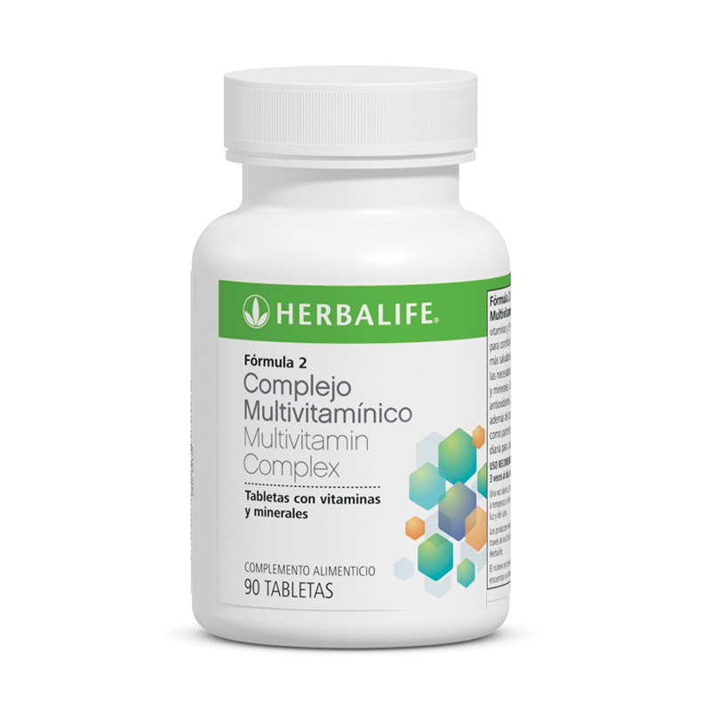 Vitaminas y minerales Formula 2 Complejo Multivitaminico 90 tabletas