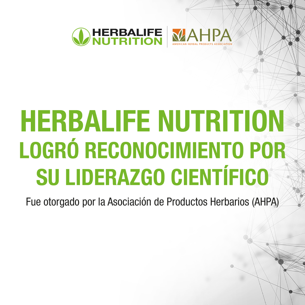Herbalife Nutrition fue reconocida por su liderazgo científico y aportes a la seguridad del