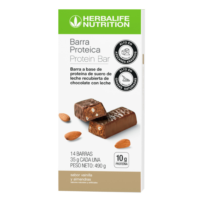 Barra de Proteína recubierta de Chocolate con Leche para disfrutar en cualquier momento.
