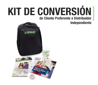 Kit de conversión de Cliente Preferente a Distribuidor Independiente